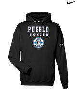 Pueblo Boys Soccer Block - Nike Club Fleece Hoodie