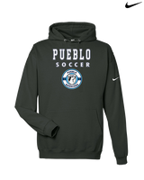 Pueblo Boys Soccer Block - Nike Club Fleece Hoodie