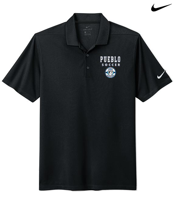 Pueblo Boys Soccer Block - Nike Polo