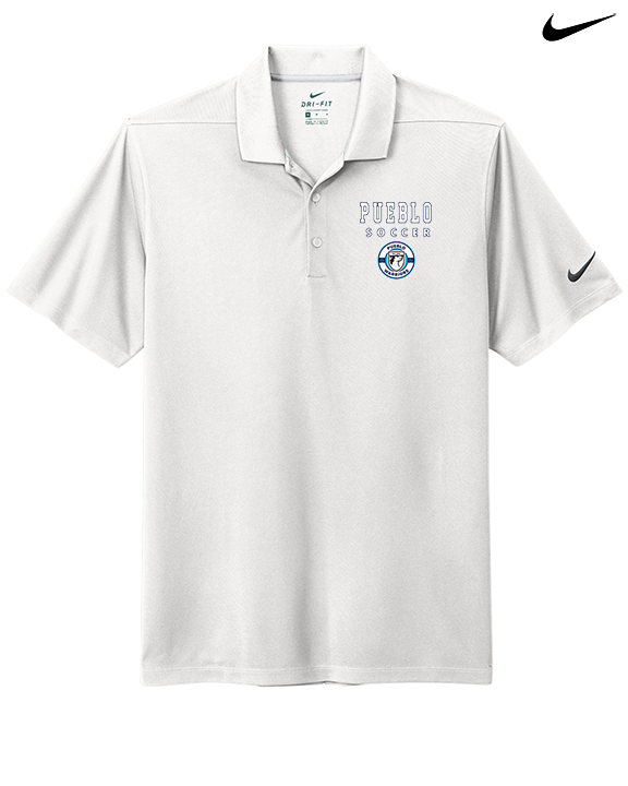 Pueblo Boys Soccer Block - Nike Polo