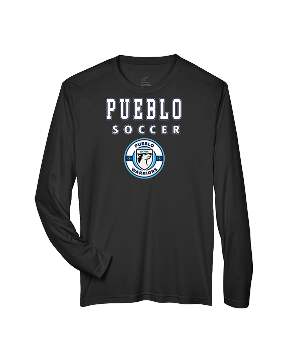 Pueblo Boys Soccer Block - Performance Longsleeve