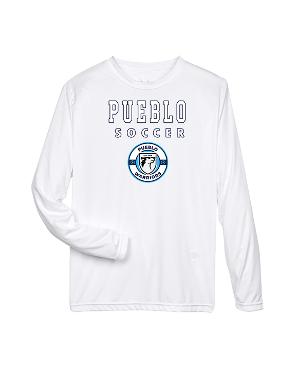 Pueblo Boys Soccer Block - Performance Longsleeve