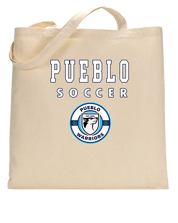 Pueblo Boys Soccer Block - Tote