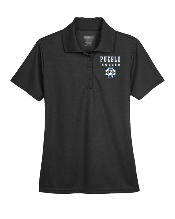 Pueblo Boys Soccer Block - Womens Polo