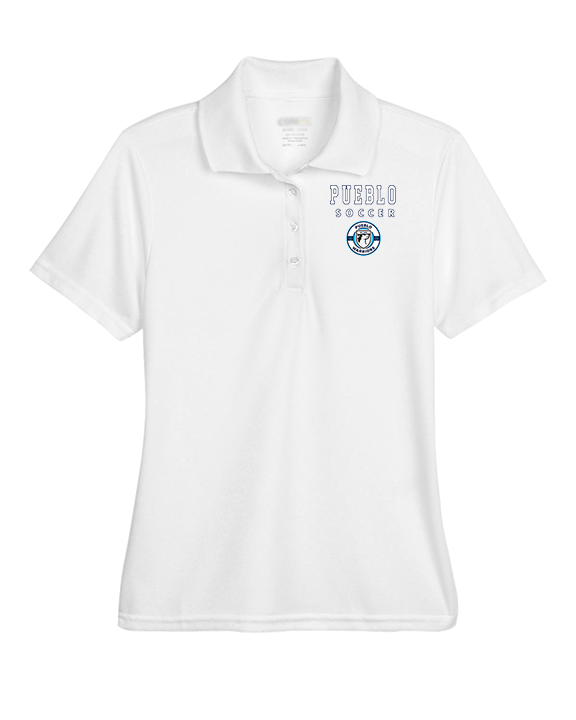 Pueblo Boys Soccer Block - Womens Polo