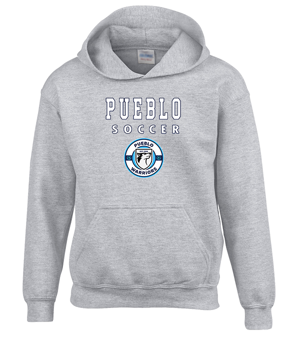 Pueblo Boys Soccer Block - Youth Hoodie