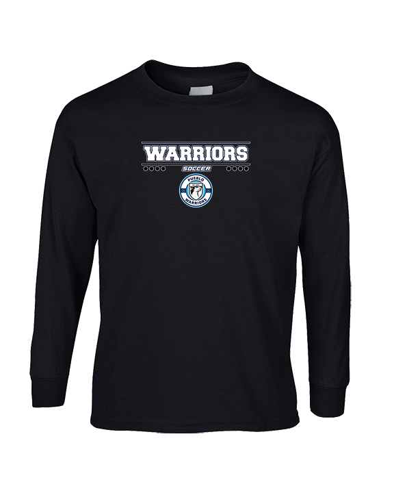 Pueblo Boys Soccer Border - Cotton Longsleeve