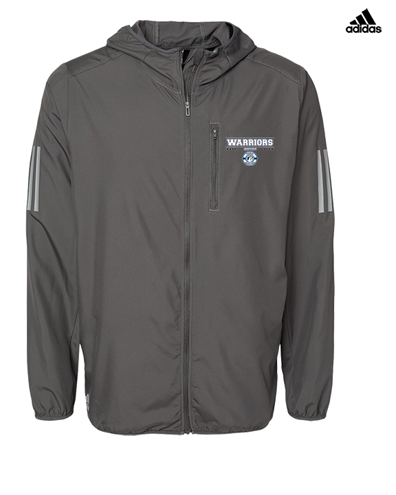 Pueblo Boys Soccer Border - Mens Adidas Full Zip Jacket