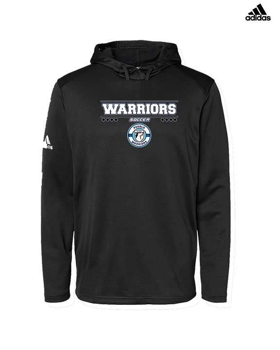 Pueblo Boys Soccer Border - Mens Adidas Hoodie