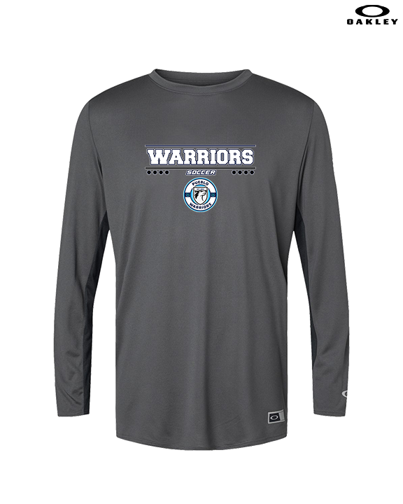 Pueblo Boys Soccer Border - Mens Oakley Longsleeve