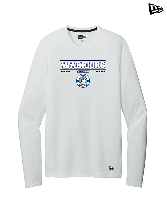 Pueblo Boys Soccer Border - New Era Performance Long Sleeve