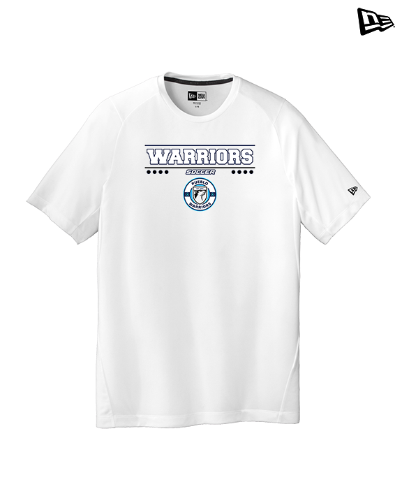 Pueblo Boys Soccer Border - New Era Performance Shirt