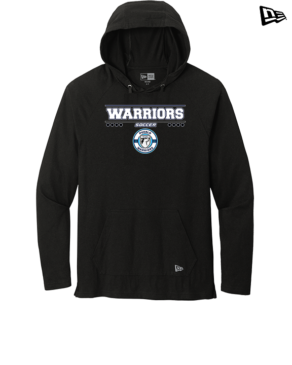 Pueblo Boys Soccer Border - New Era Tri-Blend Hoodie