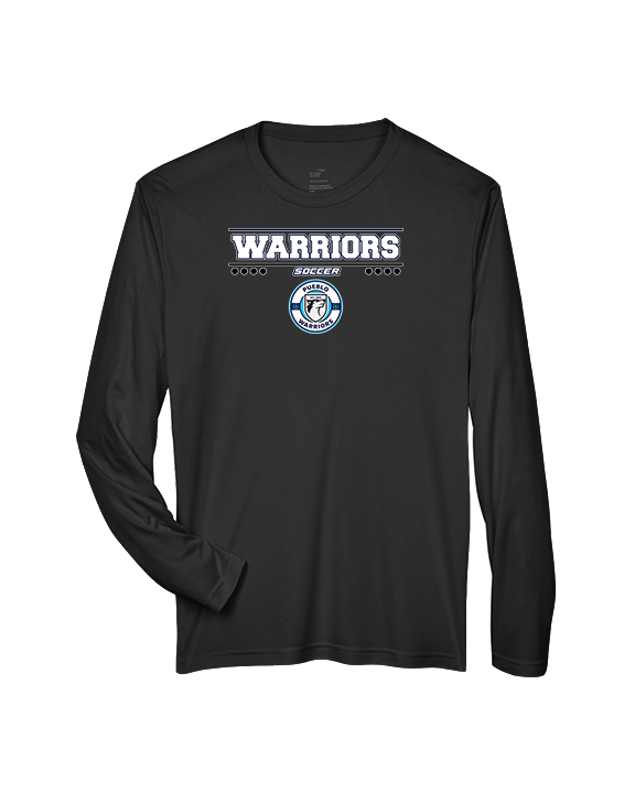 Pueblo Boys Soccer Border - Performance Longsleeve