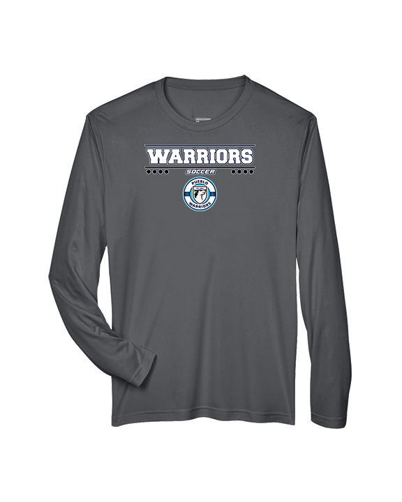 Pueblo Boys Soccer Border - Performance Longsleeve