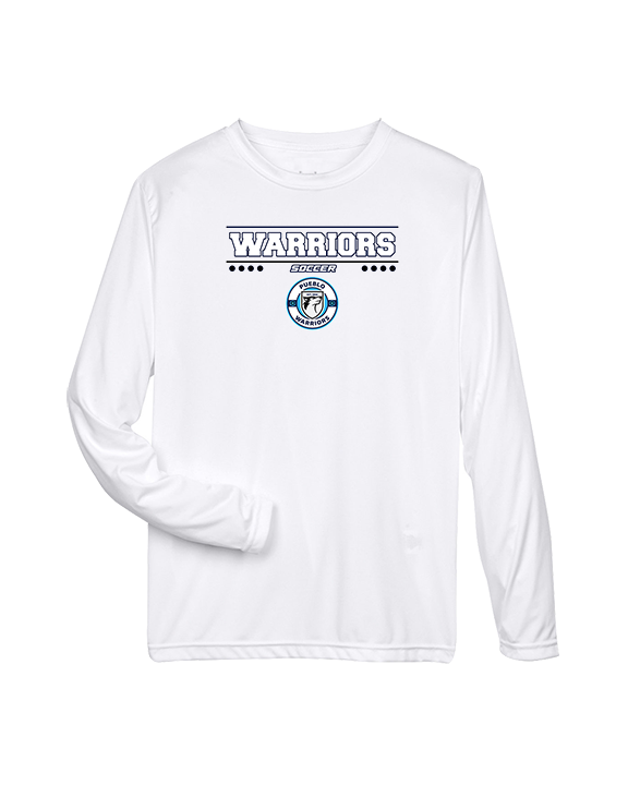 Pueblo Boys Soccer Border - Performance Longsleeve