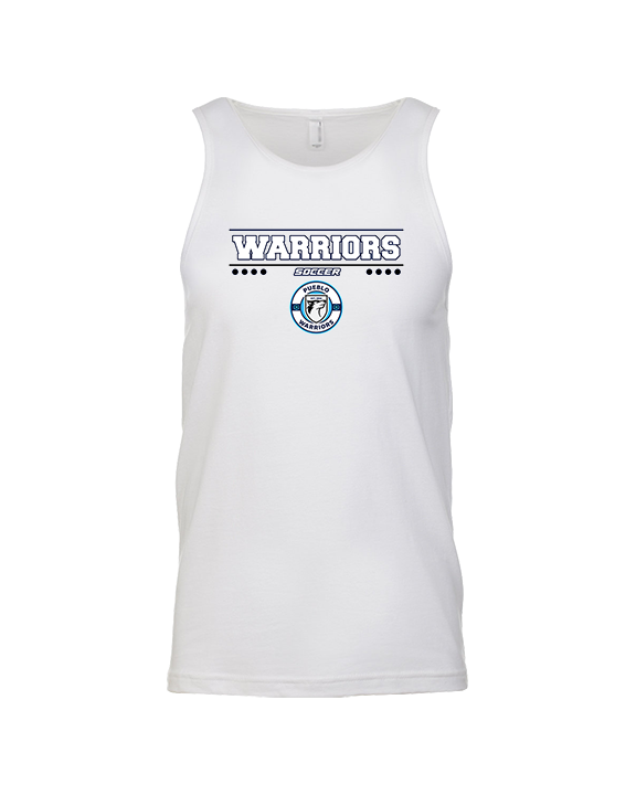 Pueblo Boys Soccer Border - Tank Top