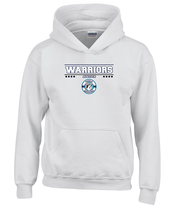 Pueblo Boys Soccer Border - Unisex Hoodie