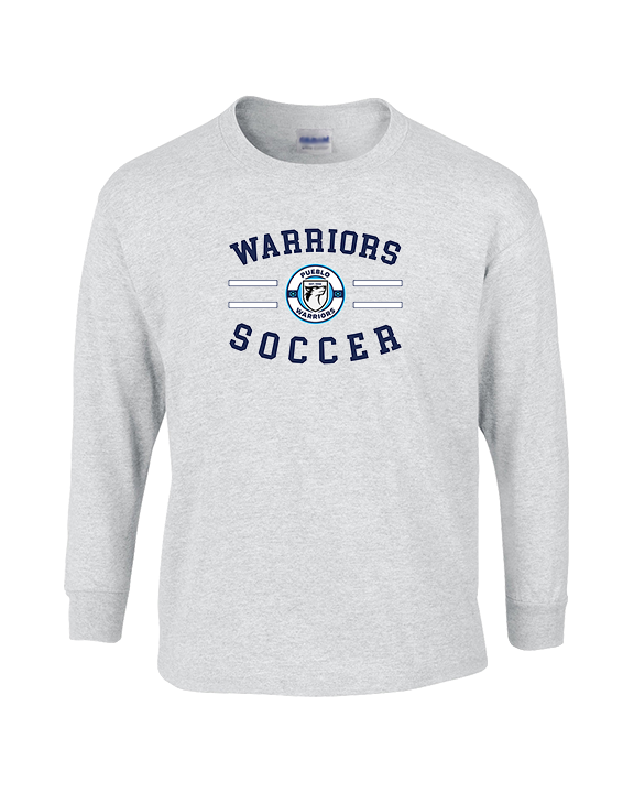 Pueblo Boys Soccer Curve - Cotton Longsleeve