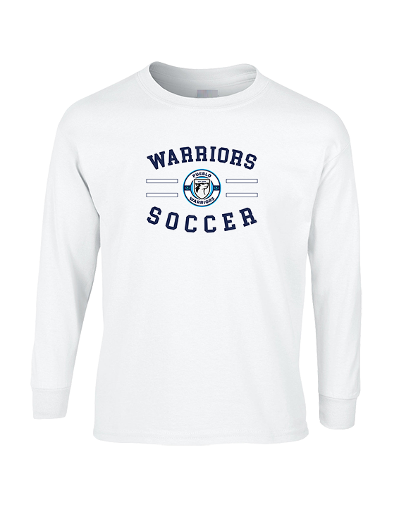 Pueblo Boys Soccer Curve - Cotton Longsleeve