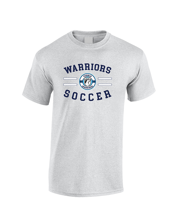 Pueblo Boys Soccer Curve - Cotton T-Shirt