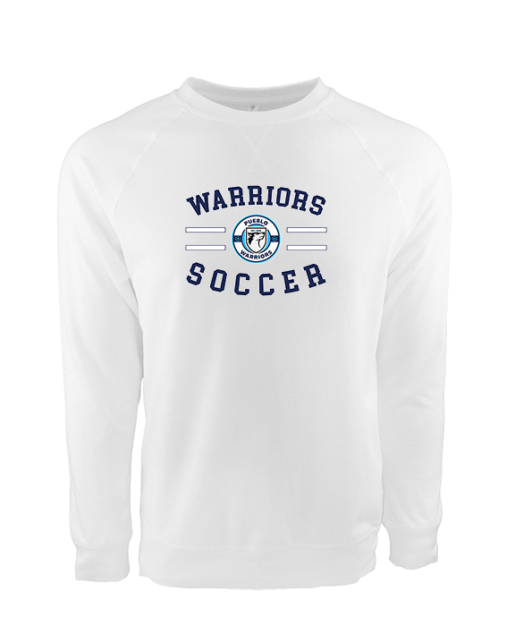 Pueblo Boys Soccer Curve - Crewneck Sweatshirt