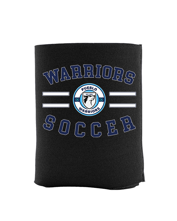 Pueblo Boys Soccer Curve - Koozie