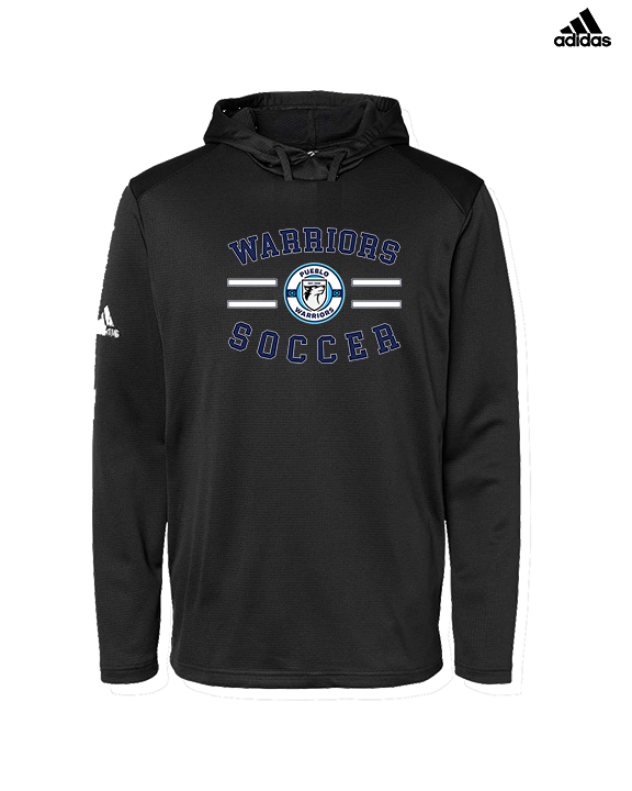 Pueblo Boys Soccer Curve - Mens Adidas Hoodie