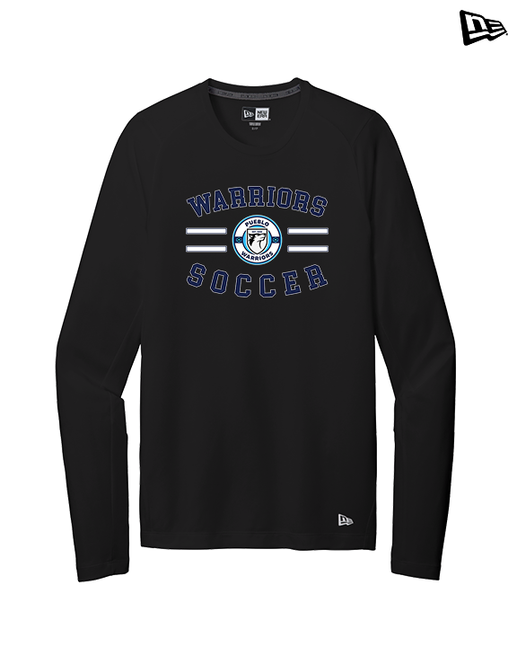 Pueblo Boys Soccer Curve - New Era Performance Long Sleeve