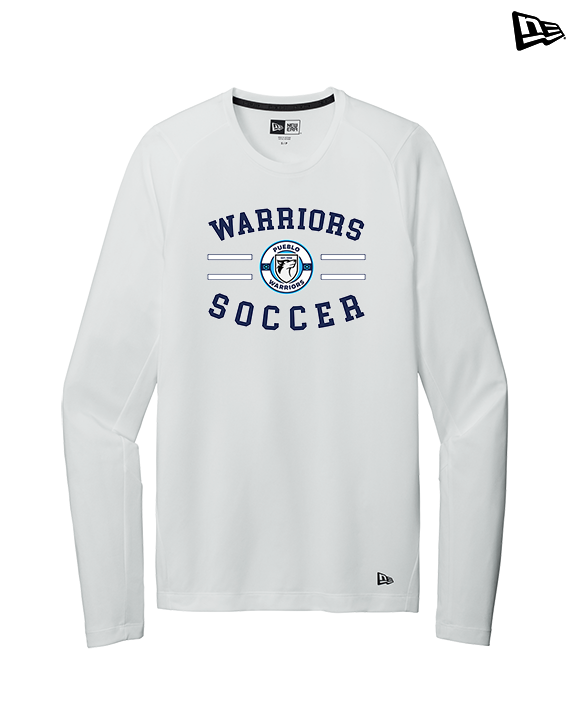 Pueblo Boys Soccer Curve - New Era Performance Long Sleeve