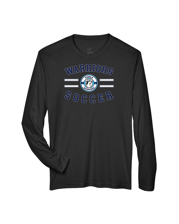 Pueblo Boys Soccer Curve - Performance Longsleeve