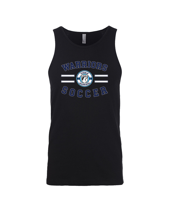 Pueblo Boys Soccer Curve - Tank Top