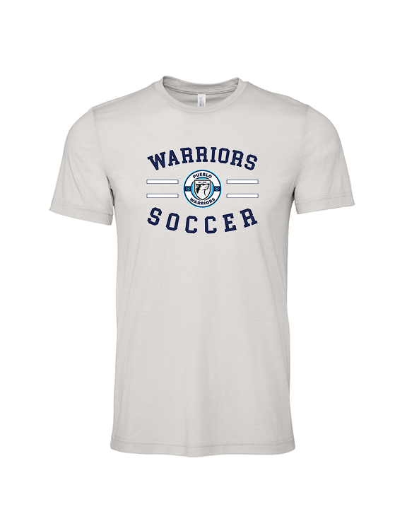 Pueblo Boys Soccer Curve - Tri-Blend Shirt