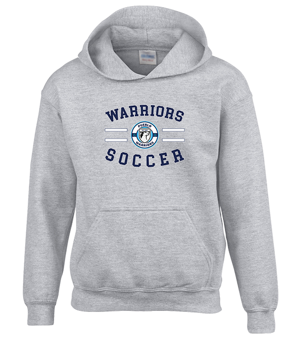 Pueblo Boys Soccer Curve - Unisex Hoodie