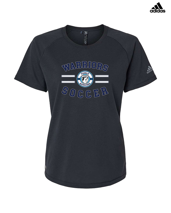 Pueblo Boys Soccer Curve - Womens Adidas Performance Shirt