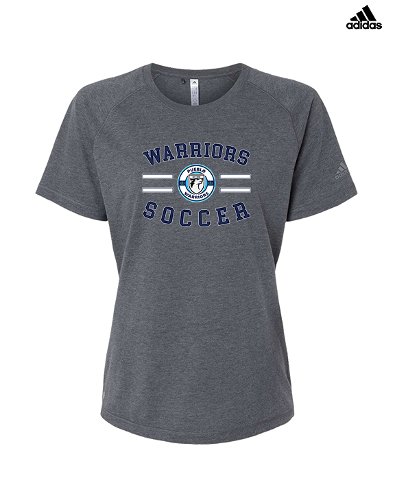 Pueblo Boys Soccer Curve - Womens Adidas Performance Shirt