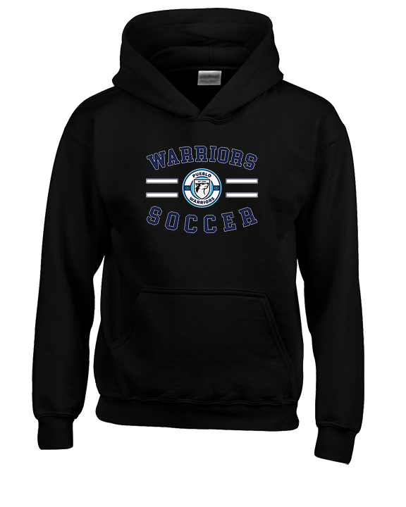 Pueblo Boys Soccer Curve - Youth Hoodie