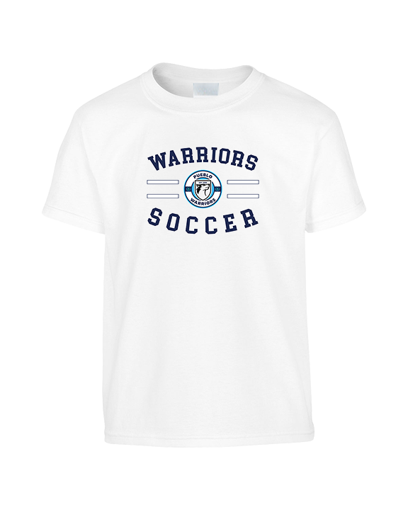 Pueblo Boys Soccer Curve - Youth Shirt