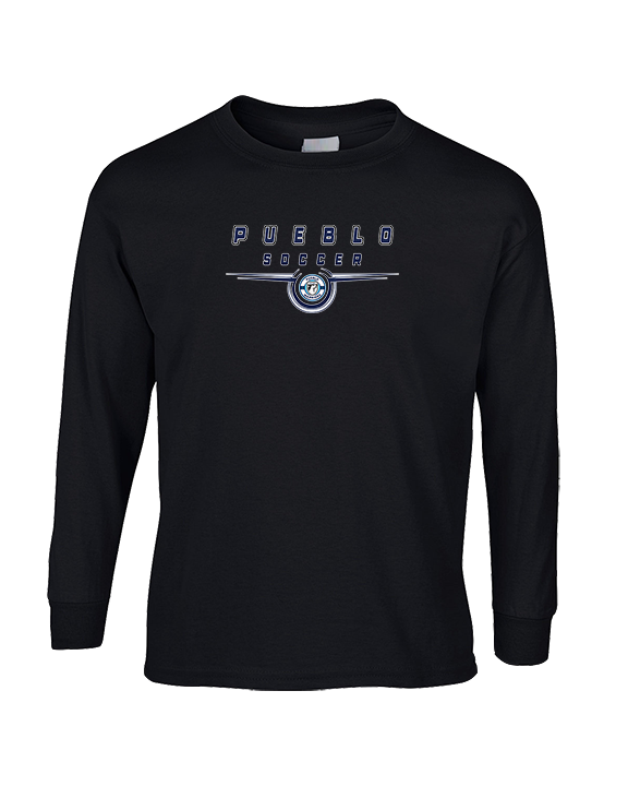 Pueblo Boys Soccer Design - Cotton Longsleeve