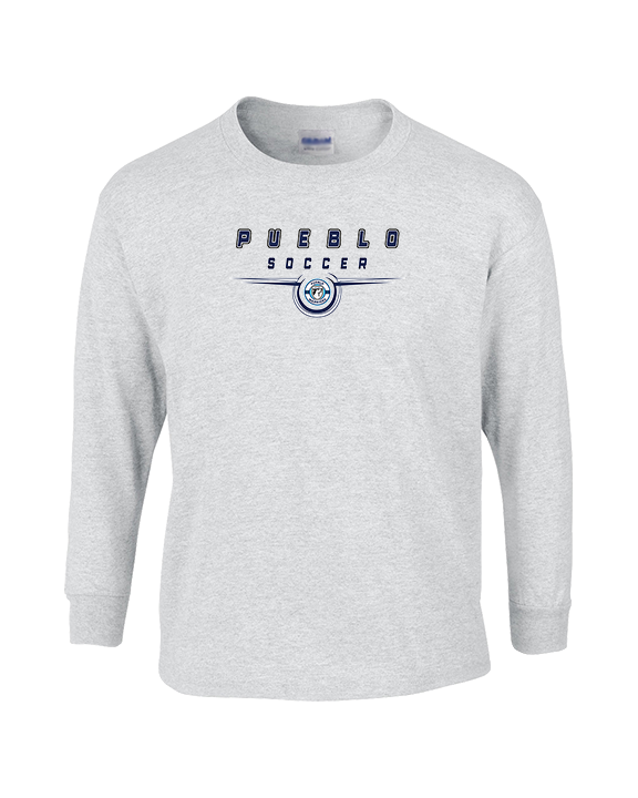 Pueblo Boys Soccer Design - Cotton Longsleeve