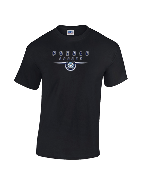 Pueblo Boys Soccer Design - Cotton T-Shirt