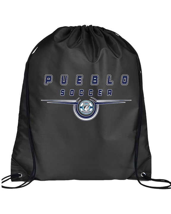 Pueblo Boys Soccer Design - Drawstring Bag