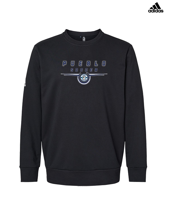 Pueblo Boys Soccer Design - Mens Adidas Crewneck