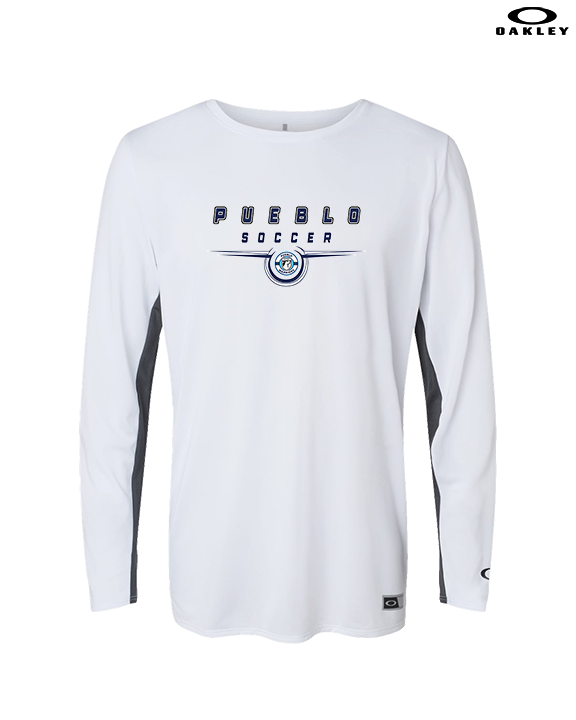 Pueblo Boys Soccer Design - Mens Oakley Longsleeve