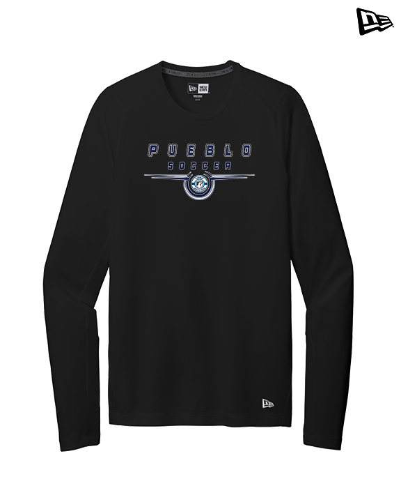 Pueblo Boys Soccer Design - New Era Performance Long Sleeve