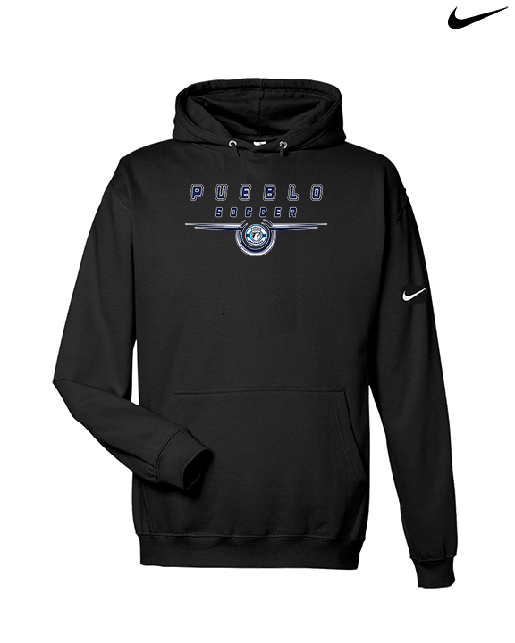 Pueblo Boys Soccer Design - Nike Club Fleece Hoodie