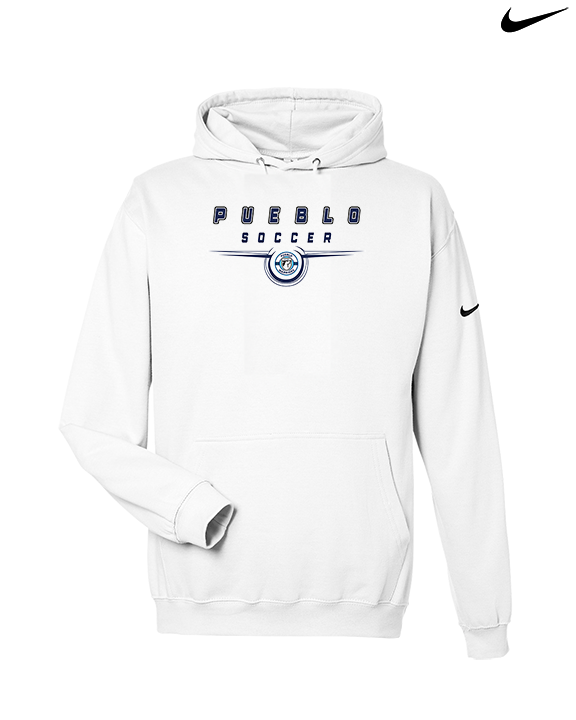 Pueblo Boys Soccer Design - Nike Club Fleece Hoodie