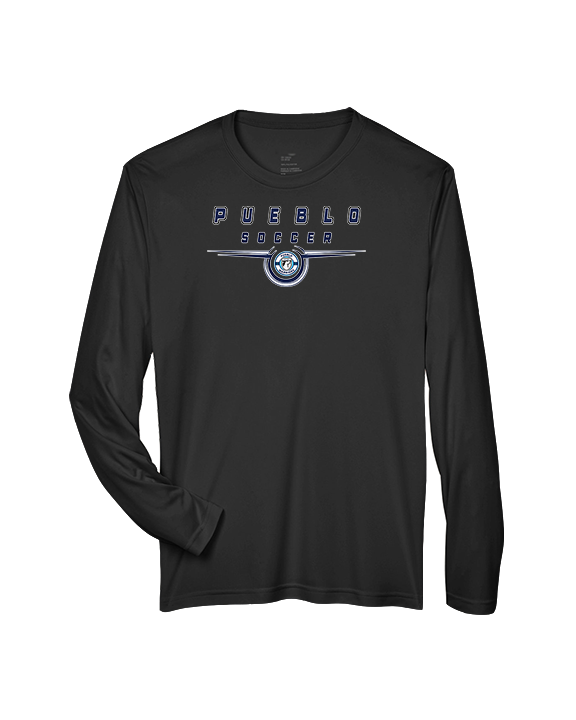 Pueblo Boys Soccer Design - Performance Longsleeve