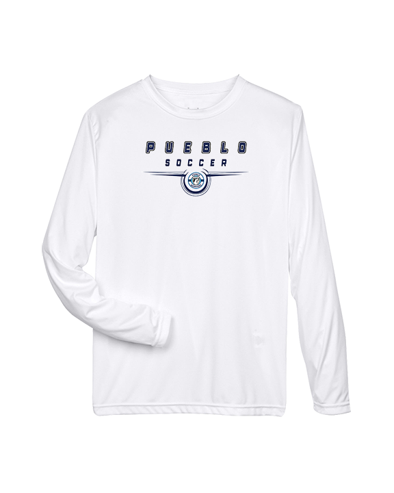 Pueblo Boys Soccer Design - Performance Longsleeve