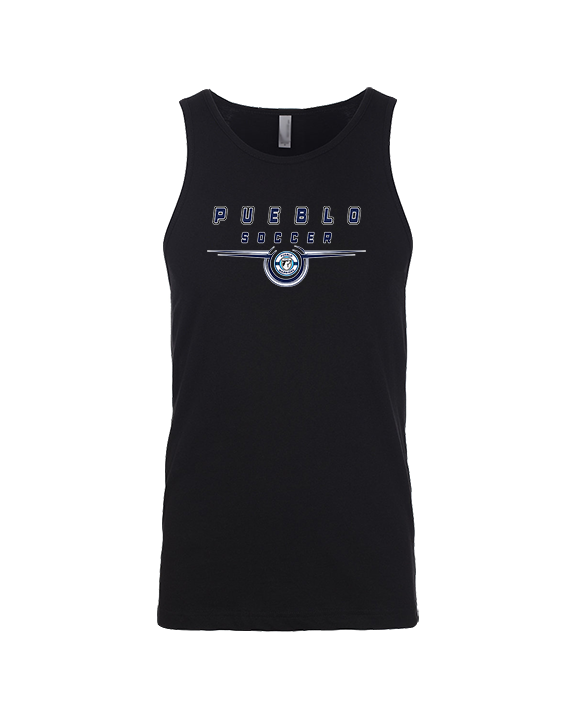 Pueblo Boys Soccer Design - Tank Top